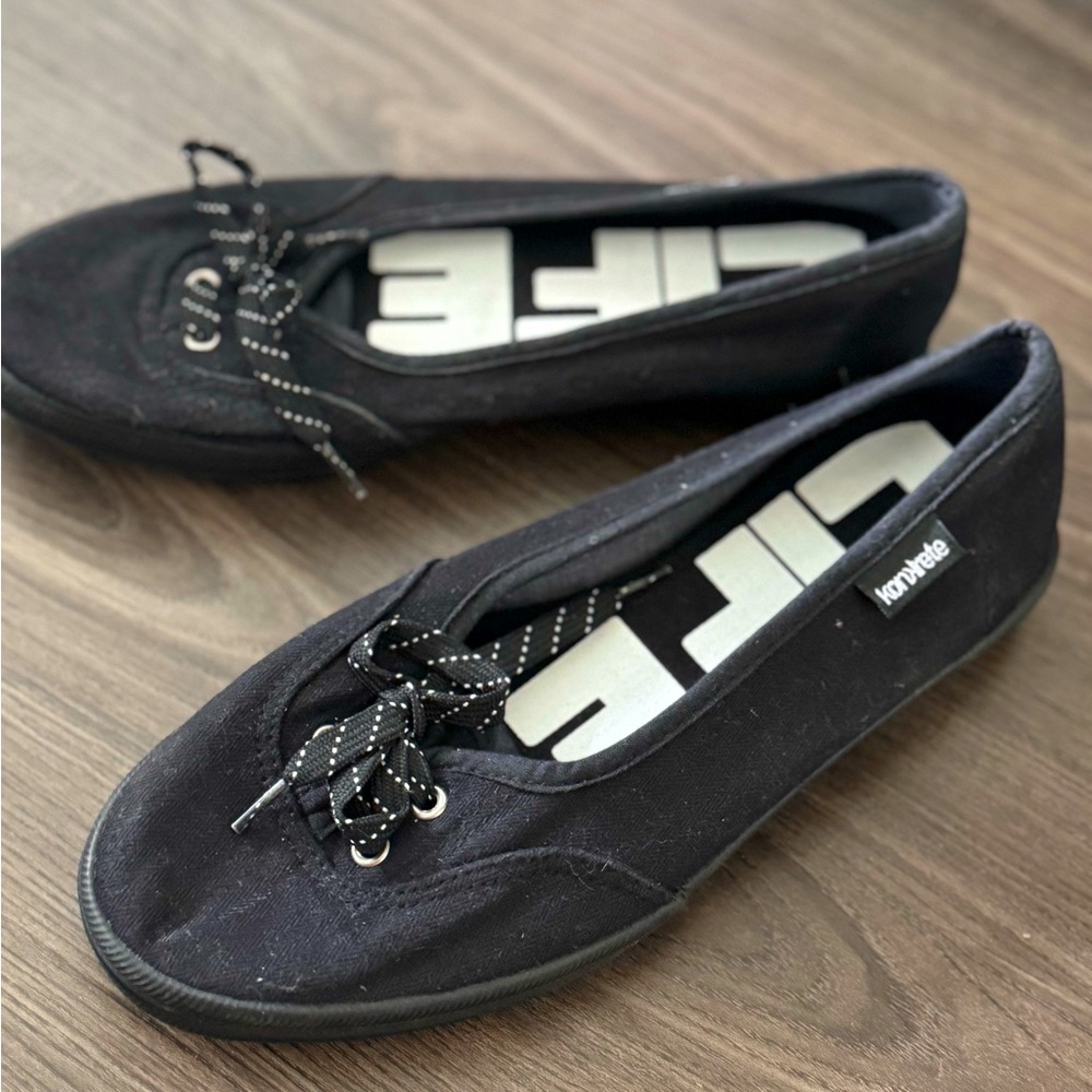 Black Slip On Shoes